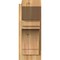 Ekena Millwork Merced Slat Rough Sawn Outlooker, Western Red Cedar, 8"W x 16"D x 20"H OUT08X16X20MRC06RWR - alternate 2